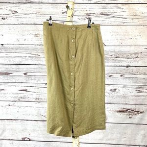 Vintage Ann Taylor Linen Skirt